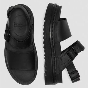 “VOSS WOMEN'S LEATHER STRAP SANDALS”// Dr Martens